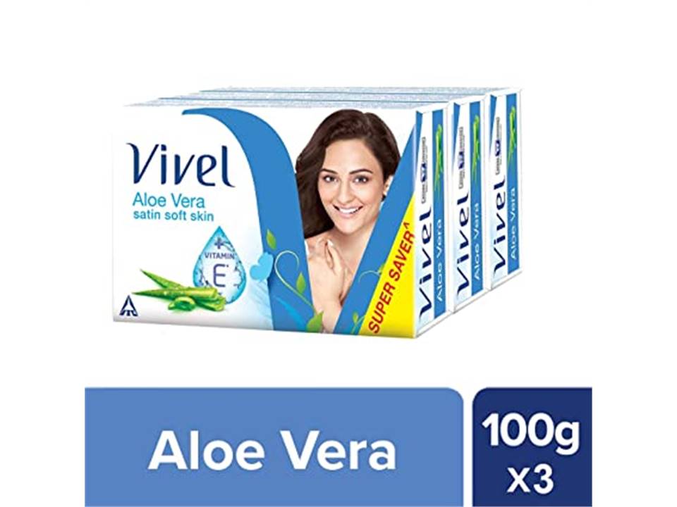 Vivel Aloe Vera Soap 3 X