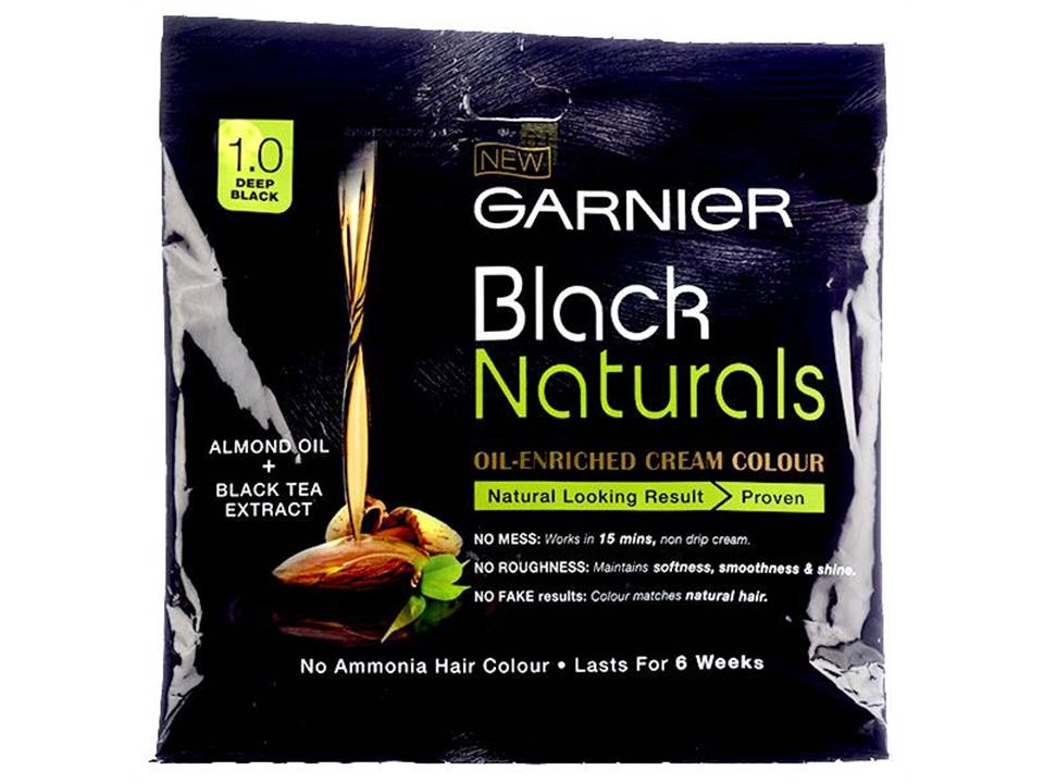 Garnier Black Naturals Deep Black Color Shade No.